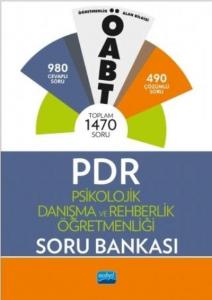 ÖABT Psikolojik Danışma ve Rehberlik Öğretmenliği - Soru Bankası