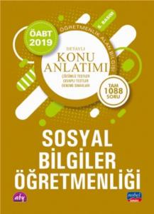 Nobel ÖABT Sosyal Bilgiler Öğretmenliği Öğretmenlik Alan Bilgisi Detaylı Konu Anlatımı 2019