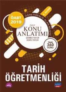 Nobel ÖABT Tarih Öğretmenliği-Öğretmenlik Alan Bilgisi Özet Konu Anlatımı 2019