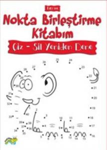 Nokta Birleştirme Kitabım Kırmızı Çiz-Sil Yeniden Dene