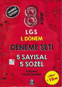 Örnek Akademi 8. Sınıf LGS 1. Dönem 5 Sayısal 5 Sözel Deneme Seti 2020-YENİ