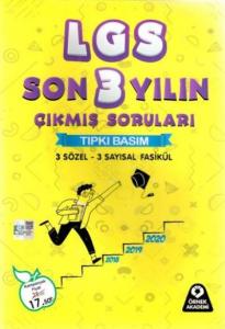 Örnek Akademi LGS Tıpkı Basım Son 3 Yılın Çıkmış Soruları 2021 KAMP. YENİ