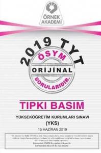Ösym 2019 Tyt Soru Kitapçığı Tıpkı Basım