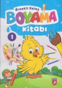 Örnekli Kolay Boyama Kitabı 10 Kitap Takım
