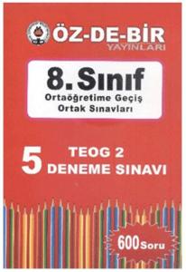 Özdebir 8. Sınıf 5 Deneme Sınavı TEOG-2
