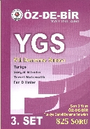 Özdebir YGS 5 Deneme Sınavı 3.Set - 825 Soru