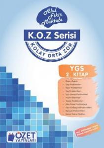 K.O.Z Serisi Ygs Matematik 2; Akıl Fikir Mektebi