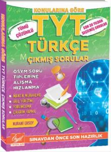 Özgül Yayınları TYT Türkçe Tümü Çözümlü Çıkmış Sorular Özgül