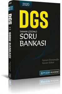Pegem DGS Tamamı Çözümlü Soru Bankası 2020-YENİ