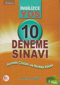 Pelikan İngilizce YDS 10 Deneme Çözümlü Özgün