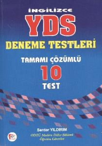 İngilizce YDS Tamamı Çözümlü 10 Deneme Testi