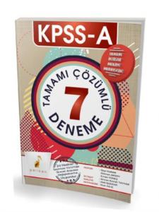 KPSS A Grubu Tamamı Çözümlü 7 Deneme 2018