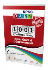 2018 KPSS ÖABT Okul Öncesi Öğretmenliği Alan Taraması Serisi 1001 Çözümlü Soru