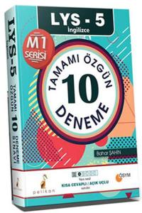 Pelikan LYS 5 İngilizce Tamamı Özgün 10 Deneme M1 Serisi