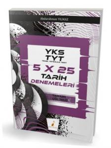 YKS TYT 5x25 Tamamı Çözümlü Tarih Denemeleri