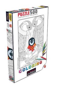 Penguen Ailesi (Puzzle 500) 3595