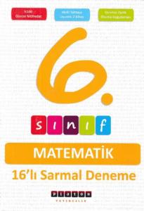 Platon 6. Sınıf Matematik 16'lı Sarmal Deneme