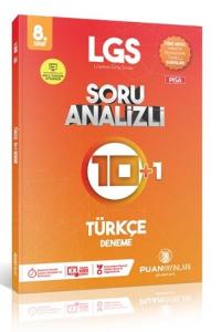Puan Yayınları 8. Sınıf LGS Türkçe Soru Analizli 10 Artı 1 Deneme-YENİ