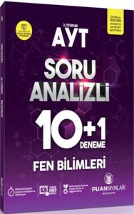 Puan Yayınları AYT Fen Bilimleri Soru Analizli 10 Artı 1 Deneme-YENİ