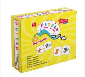 Puzzle Gölge Eşleştirme Okul Öncesi Akıl ve Zeka Oyunu 3 Yaş