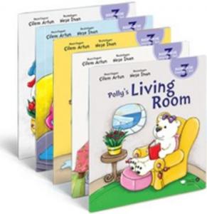 Redhouse Learning Set 3 Pollys Living Room 5 Kitap