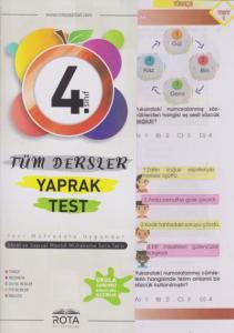 Rota 4. Sınıf Tüm Dersler Yaprak Test-YENİ
