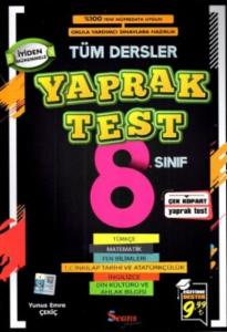 Seans 8. Sınıf Tüm Dersler Yaprak Test-YENİ