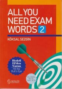 Sezgin All You Need Exam Words 2