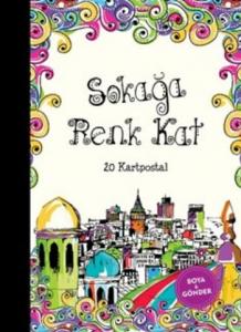 Sokağa Renk Kat-20 Kartpostal