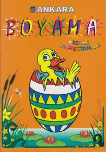 Stickerli Kalın Boyama-Turuncu