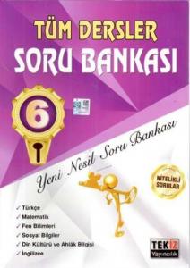 Tekiz 6. Sınıf Tüm Dersler Sözel Sayısal Soru Bankası-YENİ