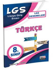 Tekiz 8. Sınıf LGS Türkçe Denemeleri-YENİ