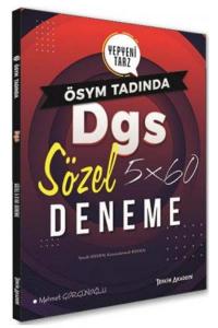 Tercih Akademi DGS Sözel 5X60 Deneme-YENİ