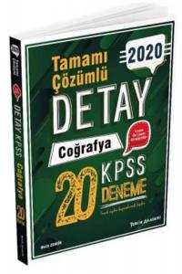 Tercih Akademi KPSS Detay Coğrafya Tamamı Çözümlü 20 Deneme-YENİ