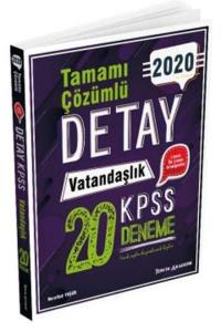 Tercih Akademi KPSS Detay Vatandaşlık Tamamı Çözümlü 20 Deneme-YENİ