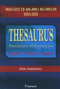 Thesaurus-İngilizce Eş Anlamlı Kelimeler Sözlüğü