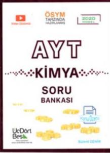 Üç Dört Beş Yayınları AYT Kimya Soru Bankası Üç Dört Beş