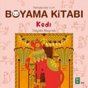 Yetişkinler İçin Boyama Kitabı; Kedi