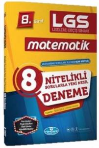 Yönerge 8. Sınıf LGS Matematik Nitelikli Sorularla Yeni Nesil 8 Deneme