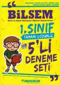 Örnek Akademi Yayınları Zeki Çocuk 1. Sınıf Bilsem 5 li Deneme Seti Örnek Akademi
