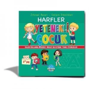 Zihinsel Beceri - Gelişim Etkinlikleri Harfler Yetenekli Çocuk 3+