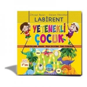 Zihinsel Beceri - Gelişim Etkinlikleri Labirent Yetenekli Çocuk 3+