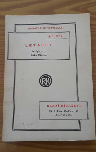 Letafet Ali Bey