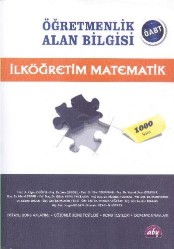 Aby ÖABT Öğretmenlik Alan Bilgisi İlköğretim Matematik