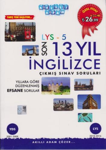 LYS 5 Son 13 Yıl İngilizce Çıkmış Sınav Soruları