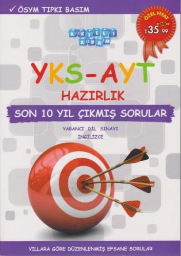 Akıllı Adam YKS AYT Hazırlık Son 10 Yıl Çıkmış Sorular-İngilizce YENİ