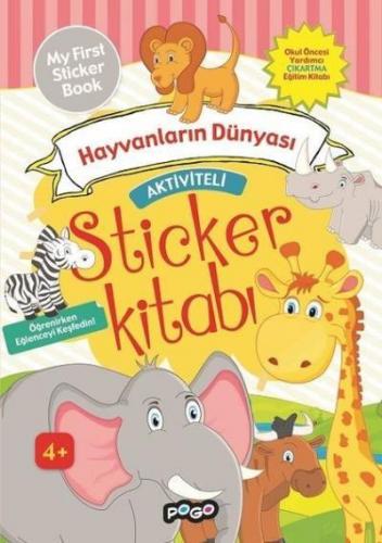 Aktiviteli Sticker Kitabı-Hayvanların Dünyası Pogo Kolekif