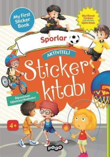 Aktiviteli Sticker Kitabı-Sporlar Pogo Kolekif