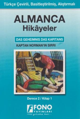 Almanca Türkçe Hikayeler Derece 2 Kitap 1 Kaptan Normanın Sırrı Komisy
