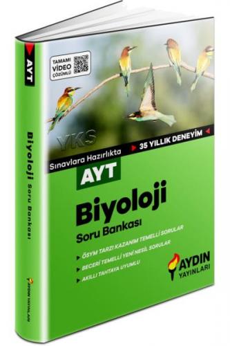 Aydın YKS AYT Biyoloji Soru Bankası-YENİ Aydın Yayınları Komisyon
